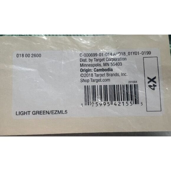 A New Day Women's Pull Over Sleeveless Tank Top Light Green Size 4X - Picture 3 of 4